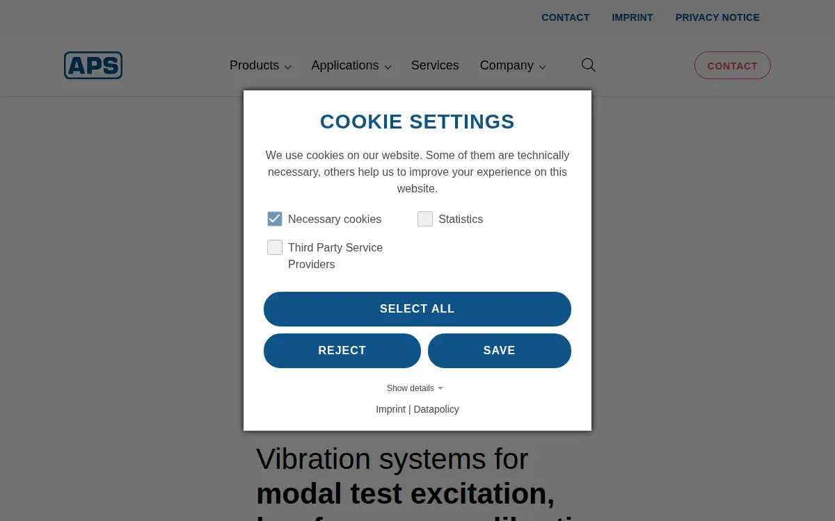 Homepage of Aps Dynamics INC