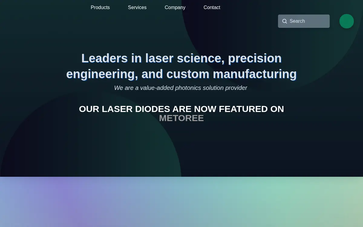 Homepage of Advanced Photonic Sciences, INC.