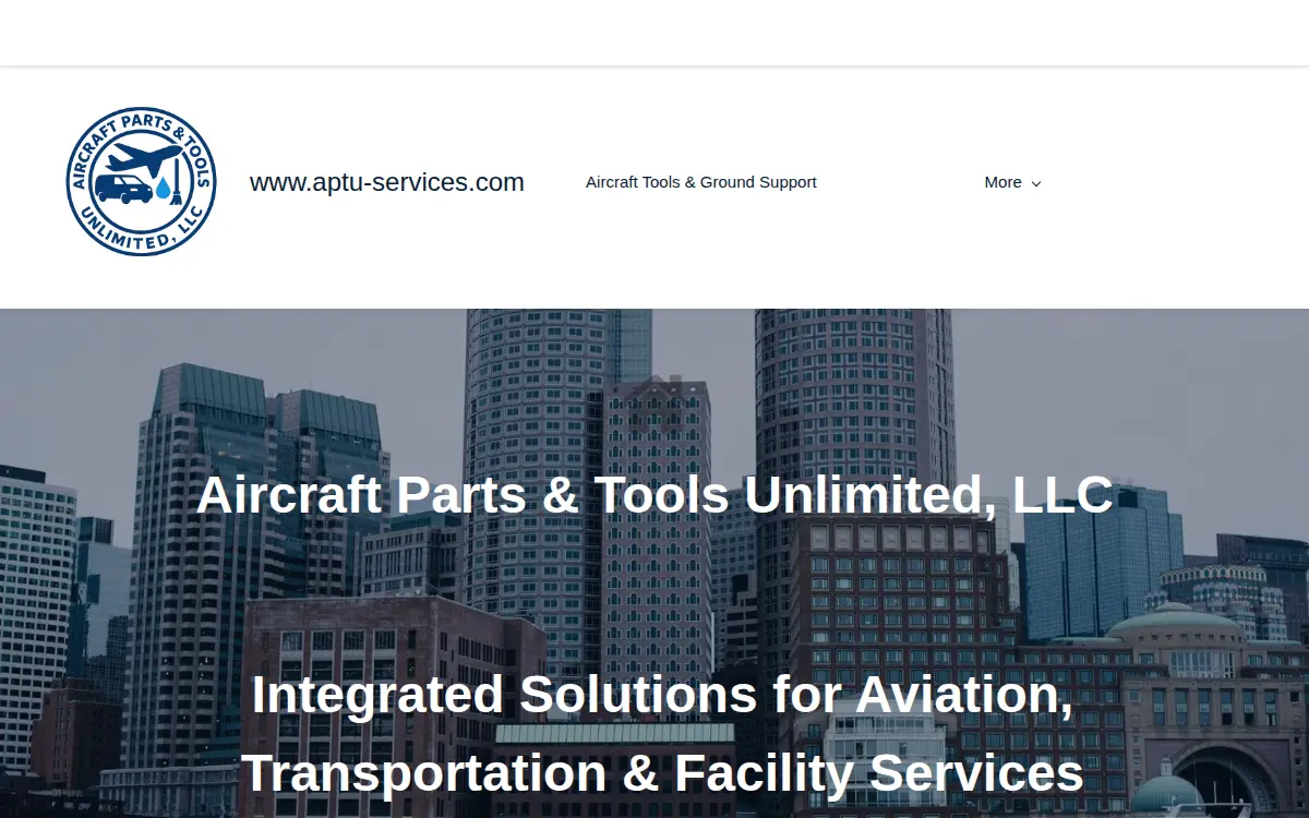 Homepage of Aircraft Parts & Tools Unlimited LLC