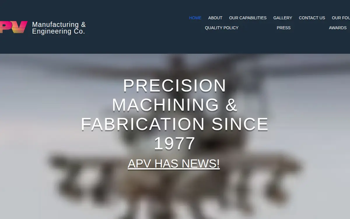 Homepage of Am Machining, INC.