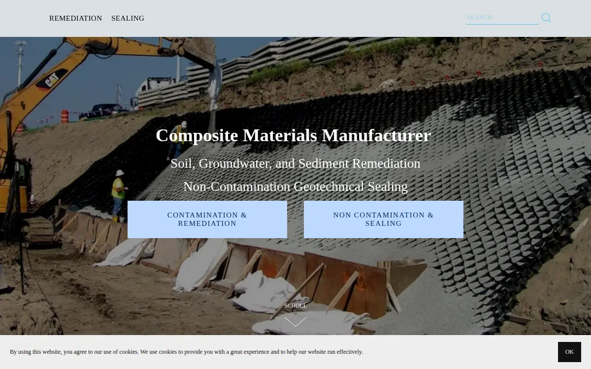 Homepage of Aquablok LTD