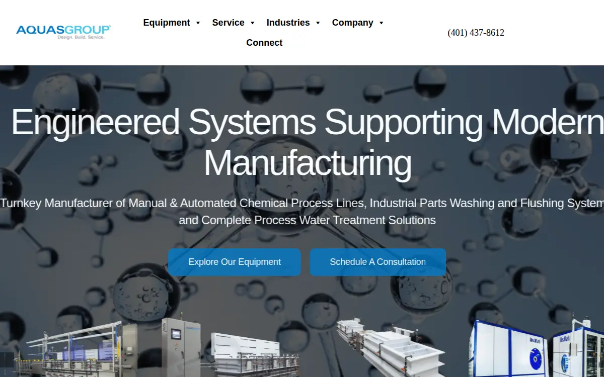 Homepage of Environmental Control Systems, INC