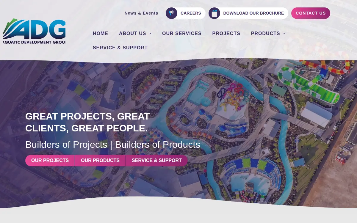 Homepage of Hydrotech Systems, LTD.