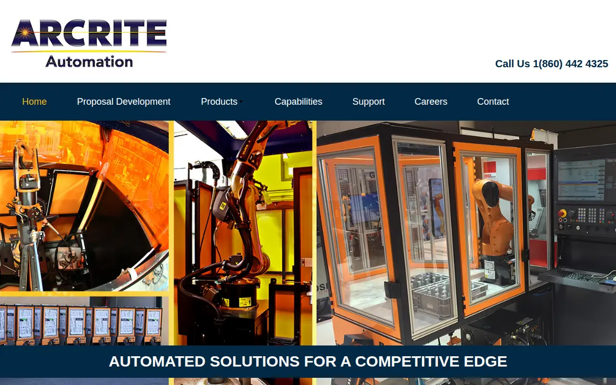 Homepage of Sgl Automation, LLC