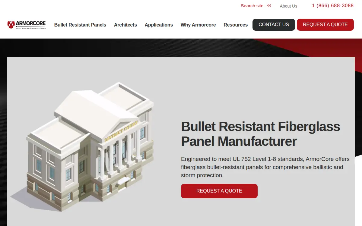Homepage of Specialty Composites Group, LLC