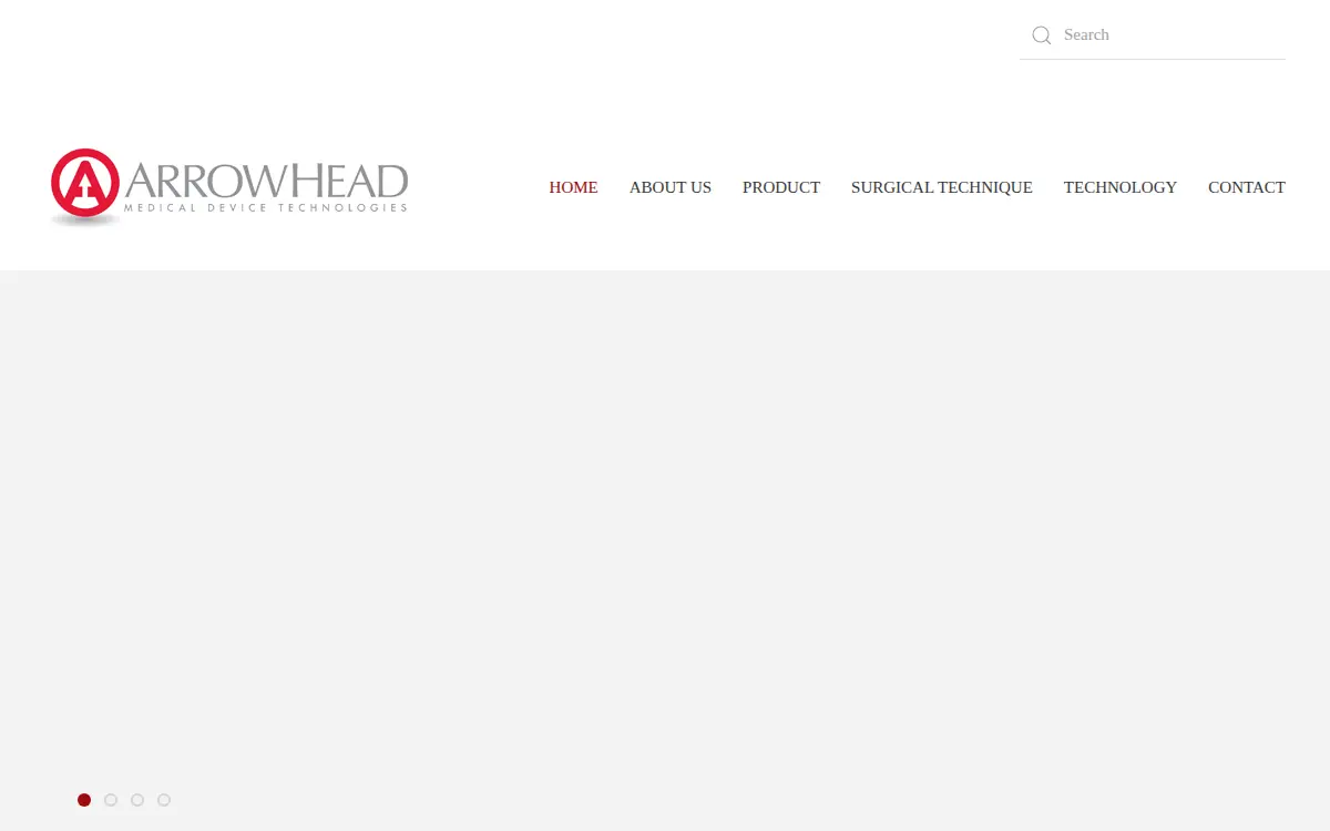Homepage of Arrowhead De LLC