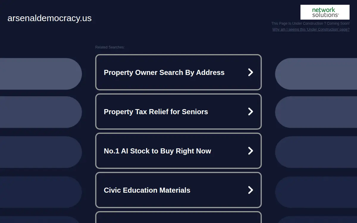 Homepage of Nous Defions LLC