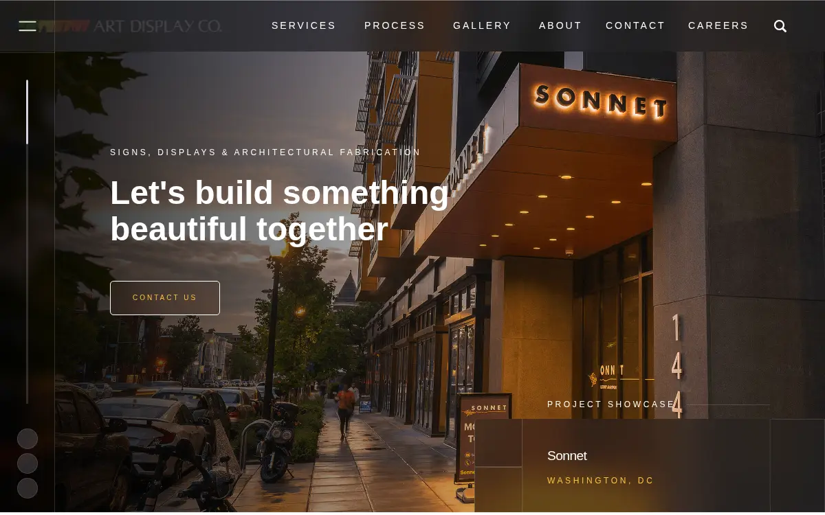 Homepage of Art Display CO INC