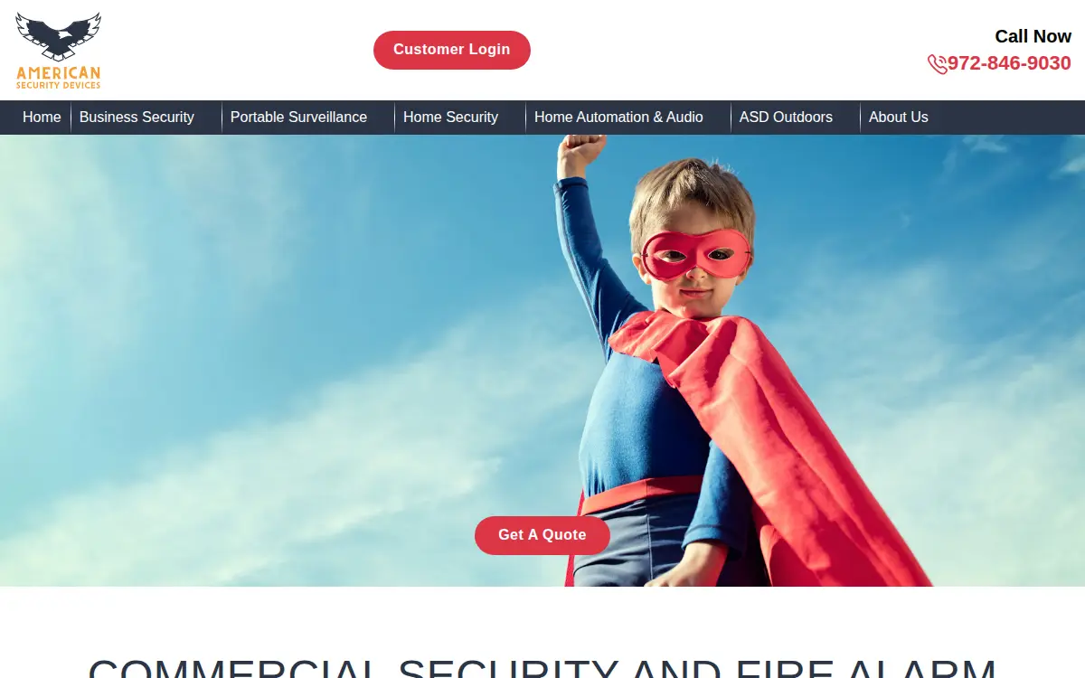 Homepage of Best Security Co., LLC