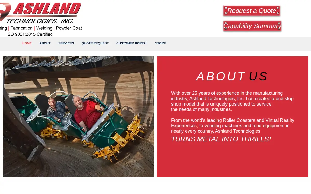 Homepage of Ash/tec, INC.