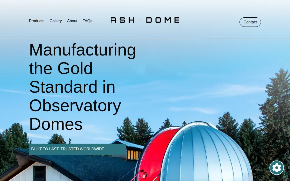 Homepage of Ash Manufacturing Company