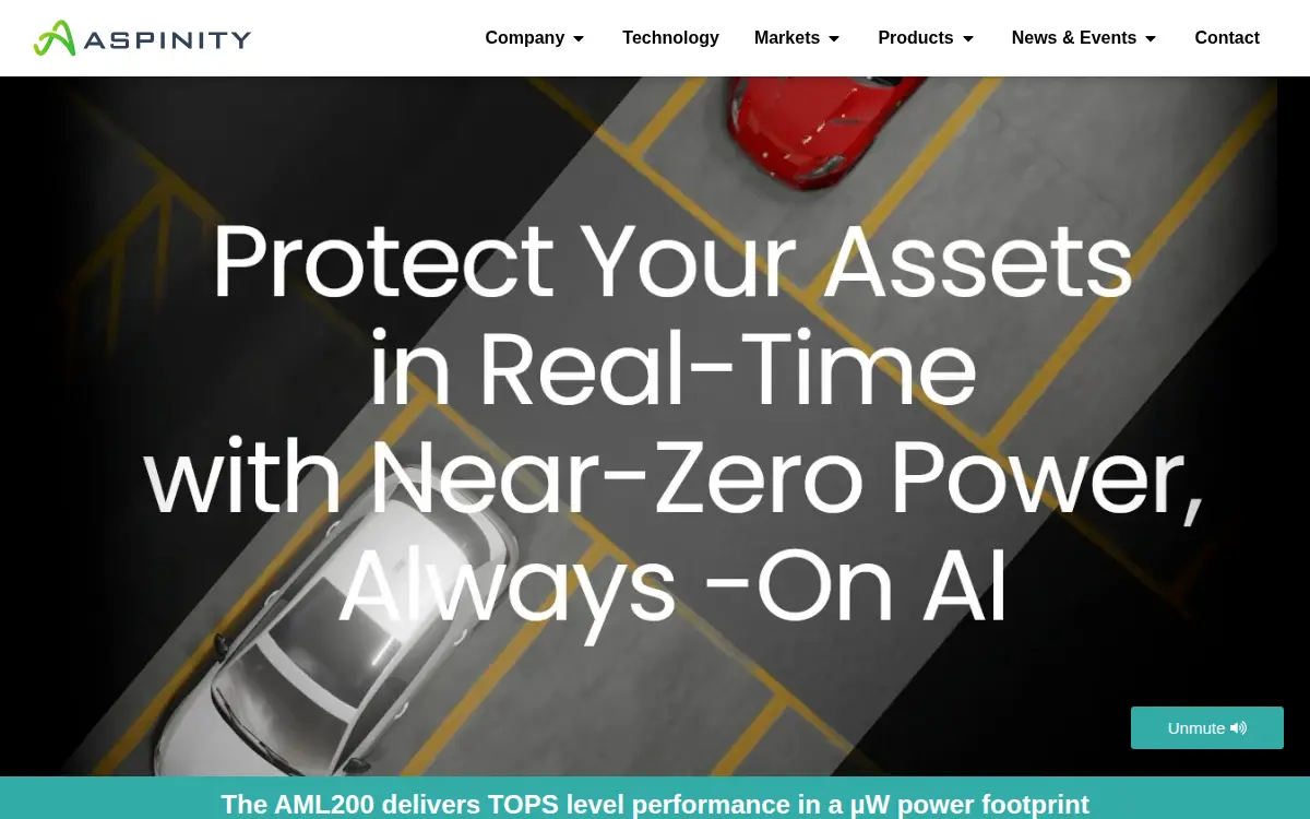 Homepage of Aspinity INC