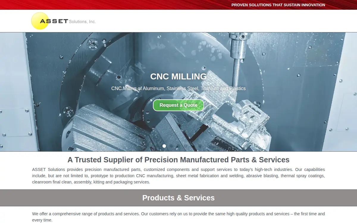 Homepage of Associated Semiconductor Support & Equipment Technology Solutions, INC.