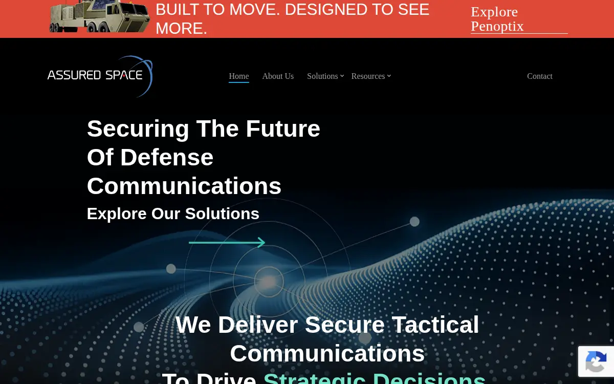 Homepage of Assured Space Access Technologies INC