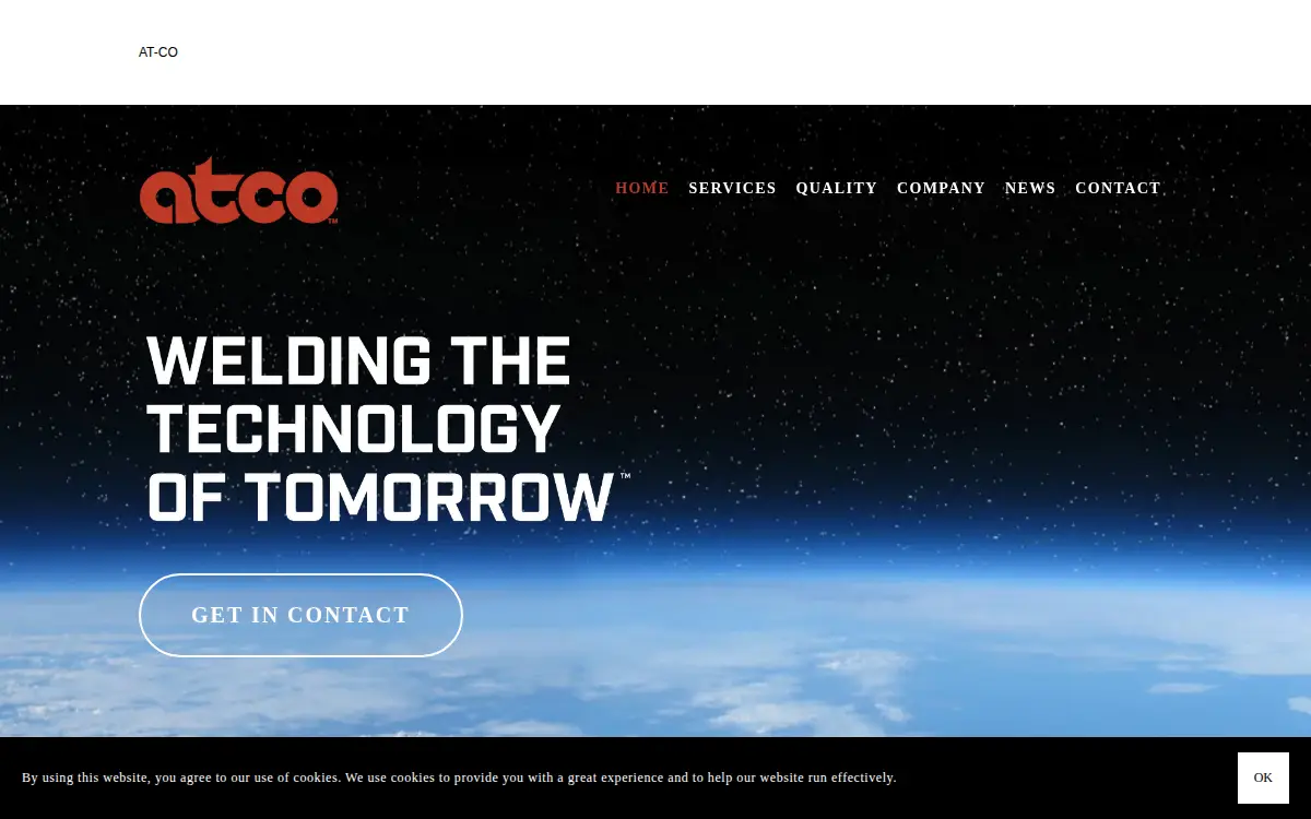 Homepage of Advanced Materials Joining Corporation