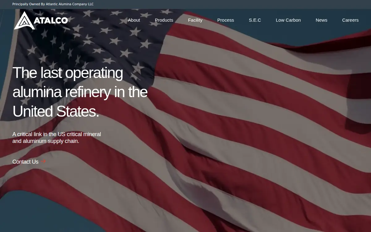 Homepage of Atalco Gramercy LLC