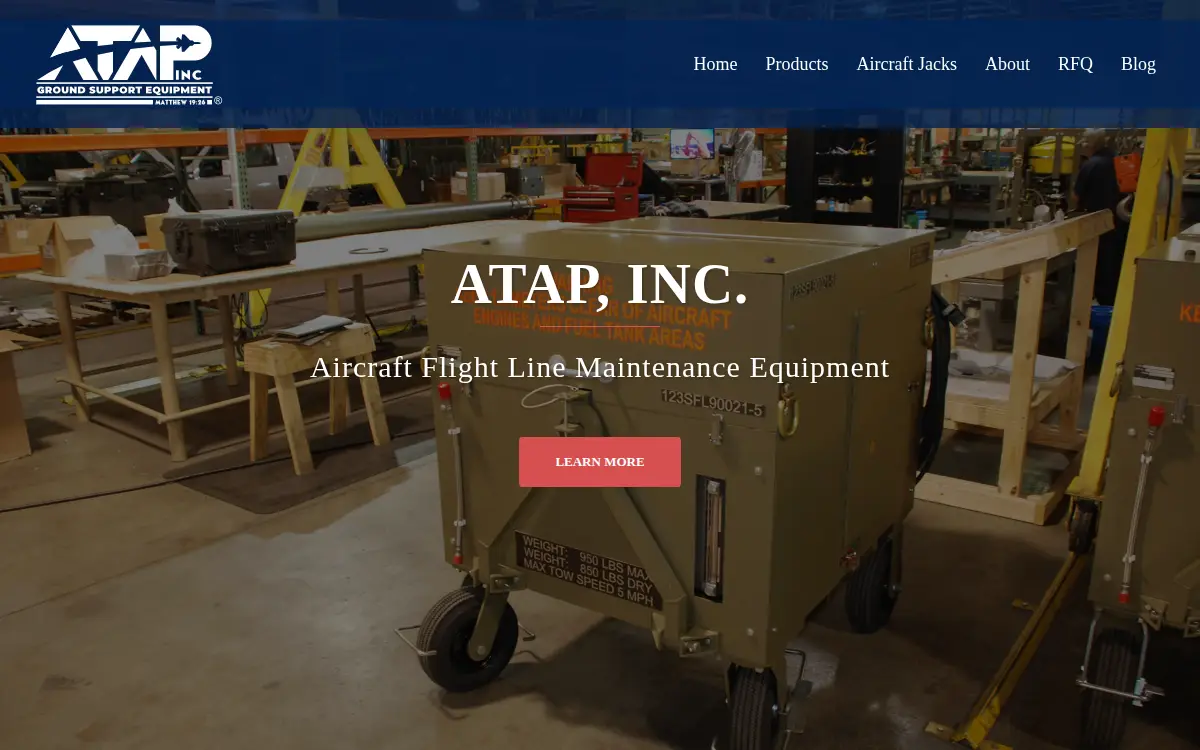 Homepage of Atap INC