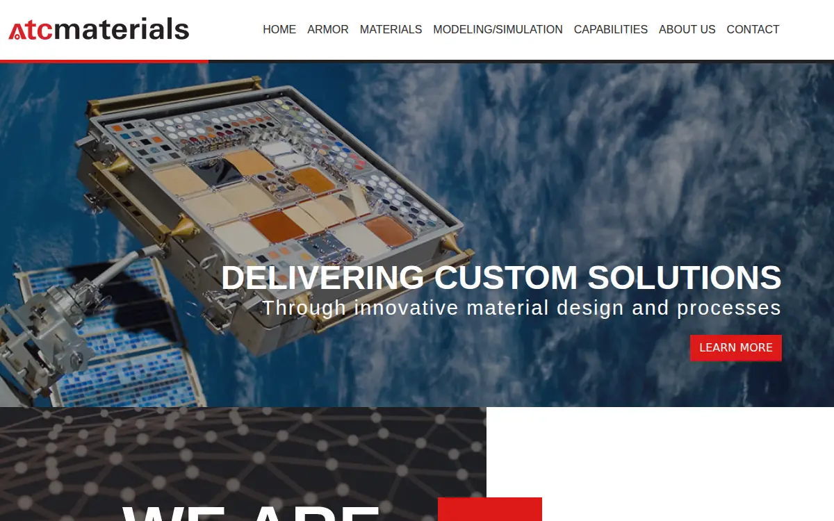 Homepage of American Technical Coatings, INC.