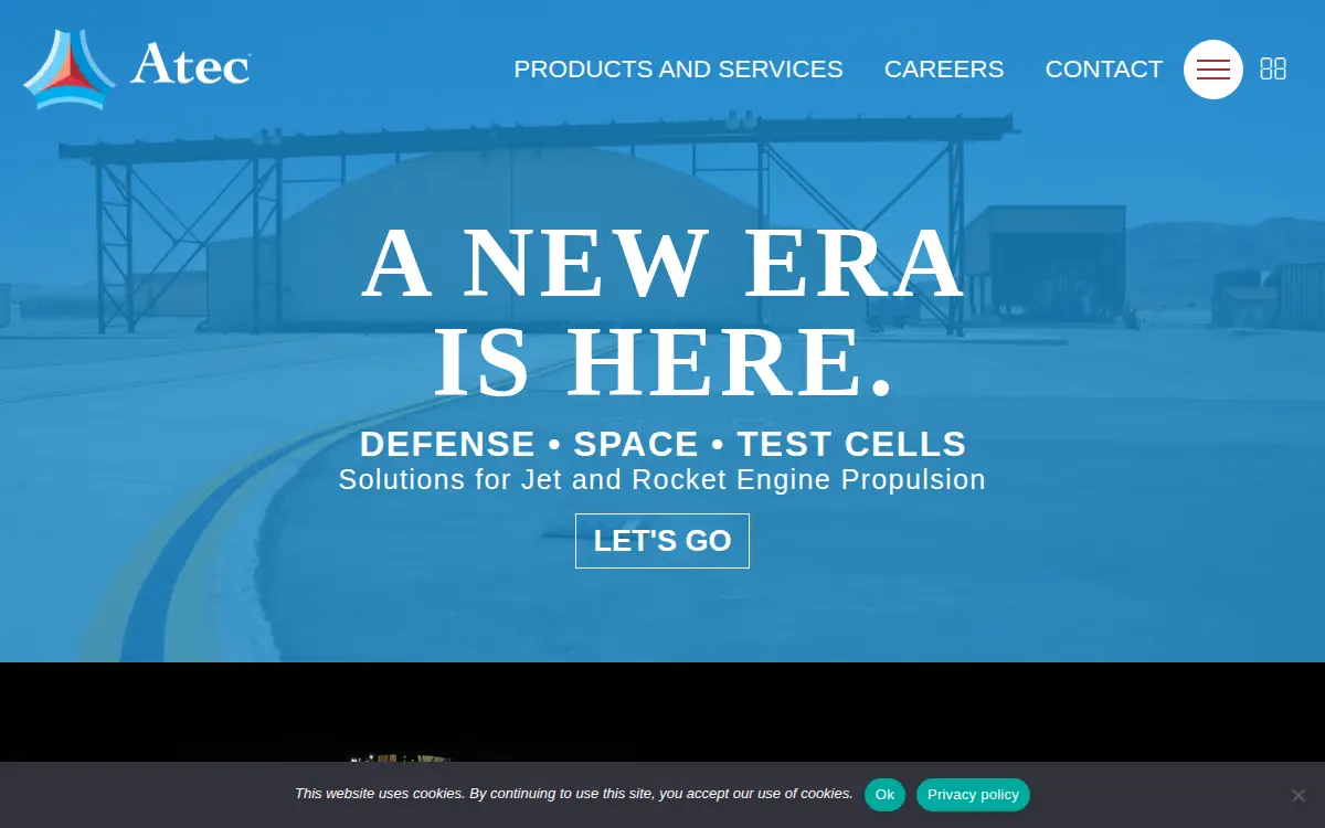 Homepage of Atec INC
