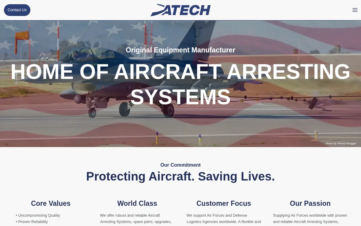 Homepage of Atech INC