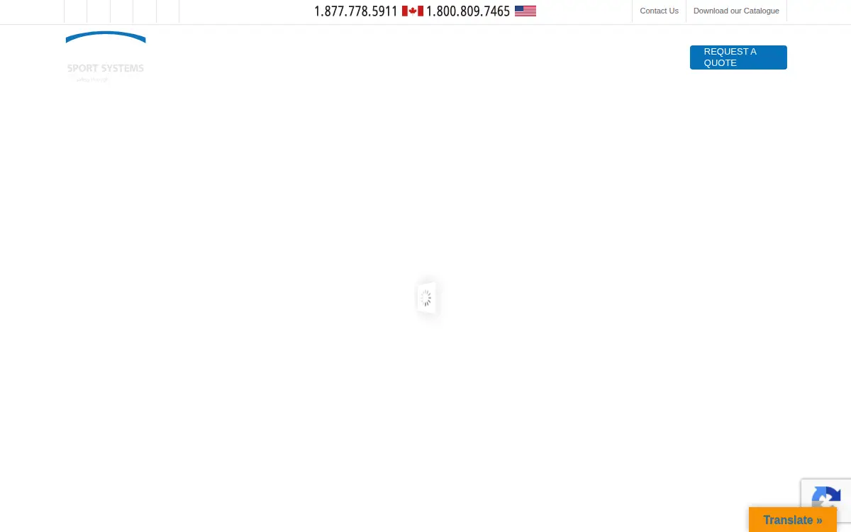 Homepage of Athletica Sport Systems INC
