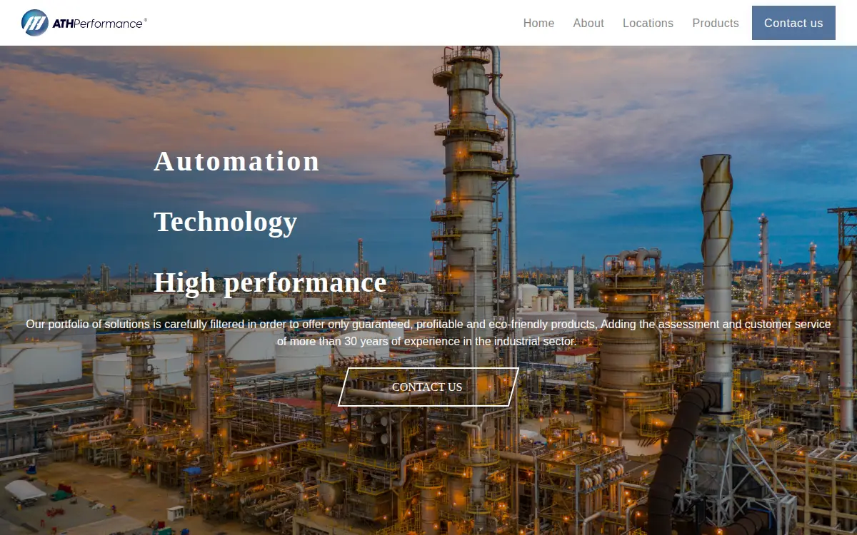 Homepage of Ath Performance LLC
