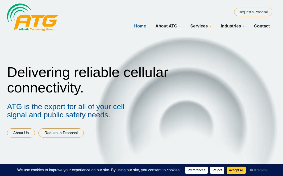 Homepage of Atg LLC
