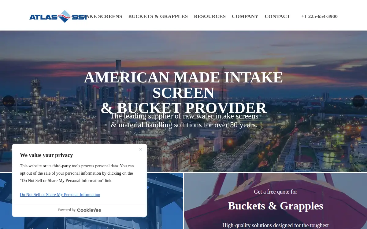 Homepage of Atlas-ssi INC