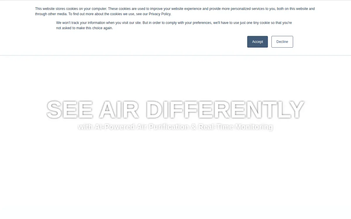 Homepage of Clean Air Group INC