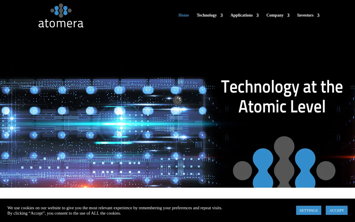 Homepage of Atomera Incorporated