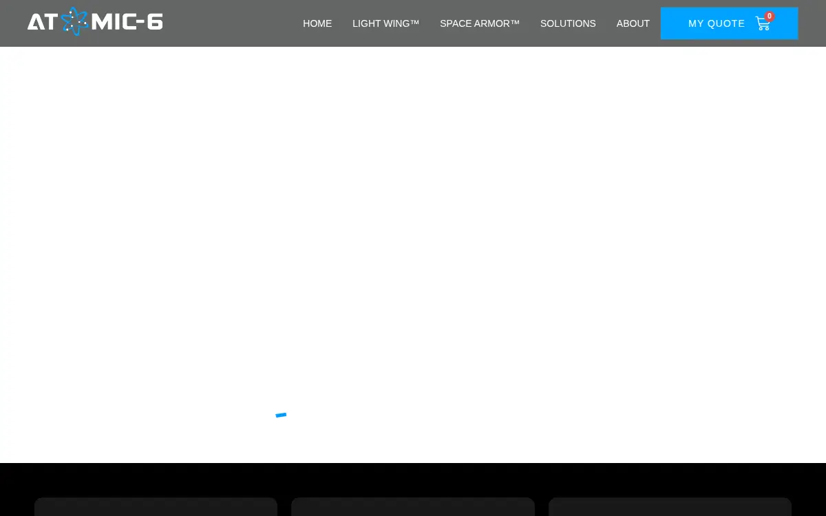 Homepage of Atomic-6, INC.