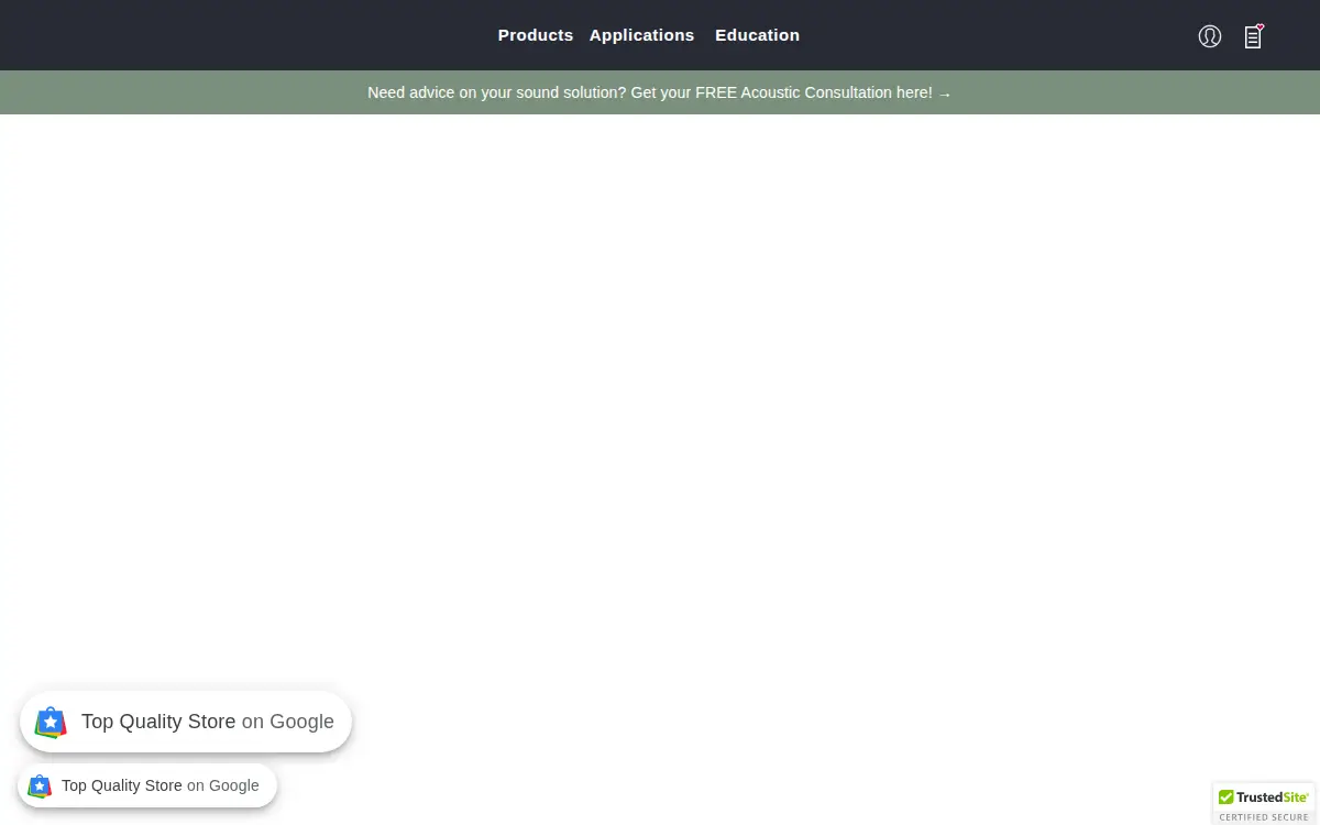 Homepage of Audimute INC.