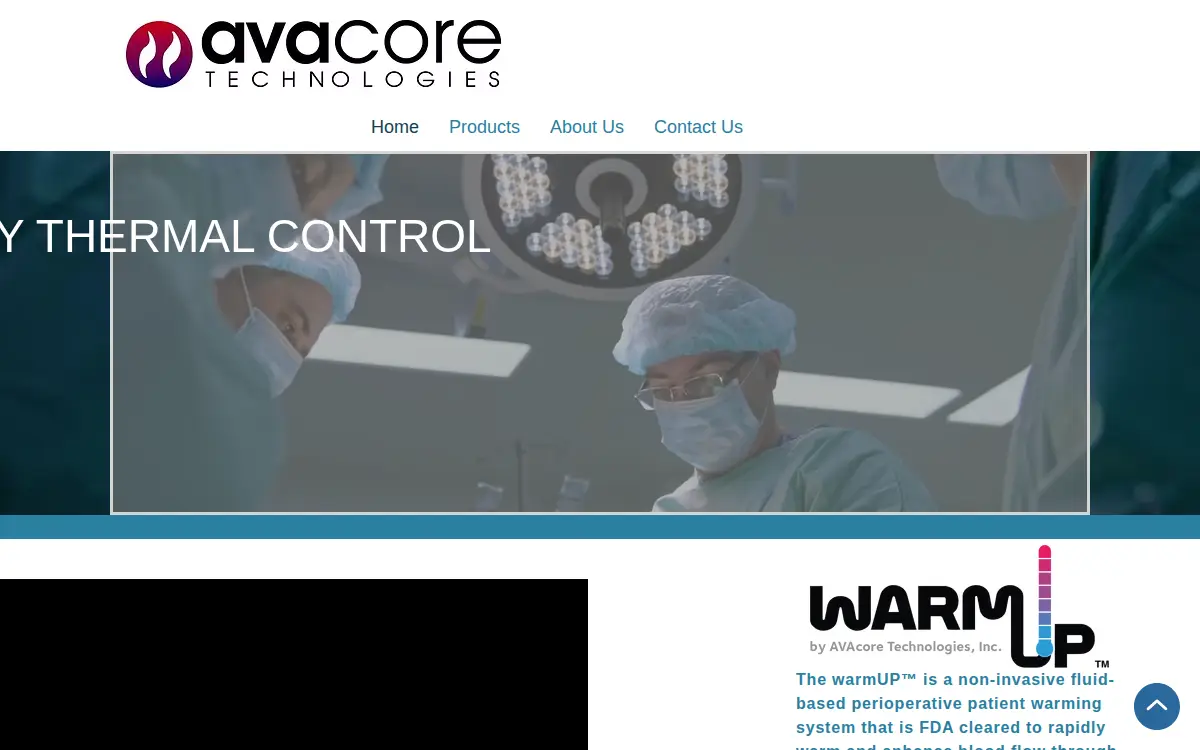 Homepage of Avacore Technologies INC