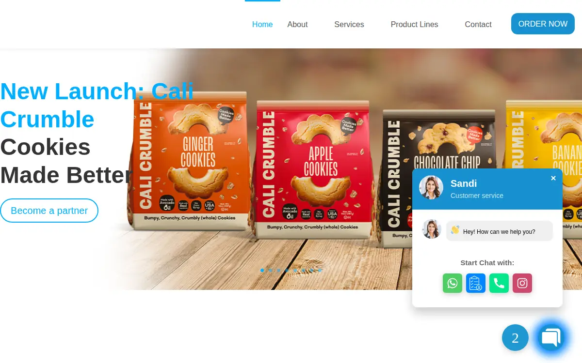 Homepage of Avatar Foods INC