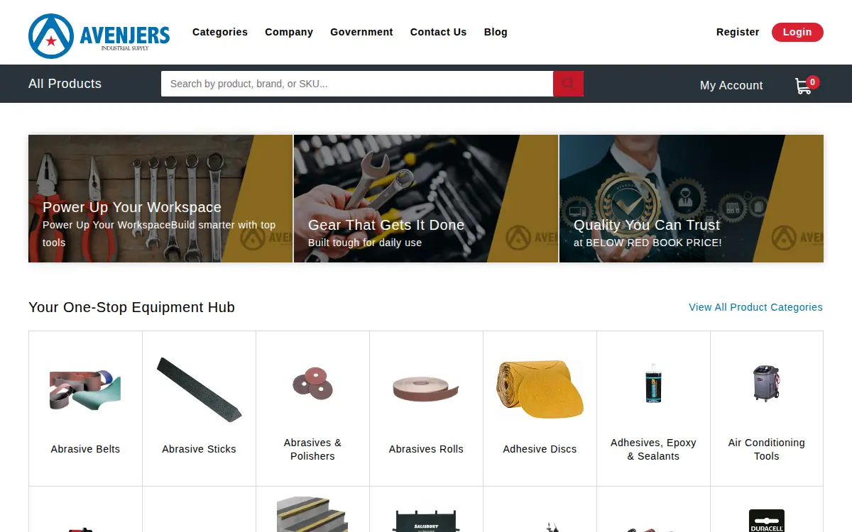 Homepage of Every Tool, INC