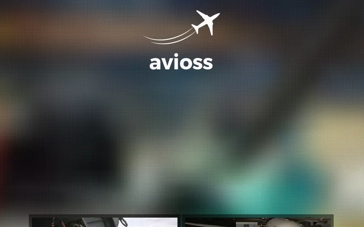 Homepage of Avioss LLC