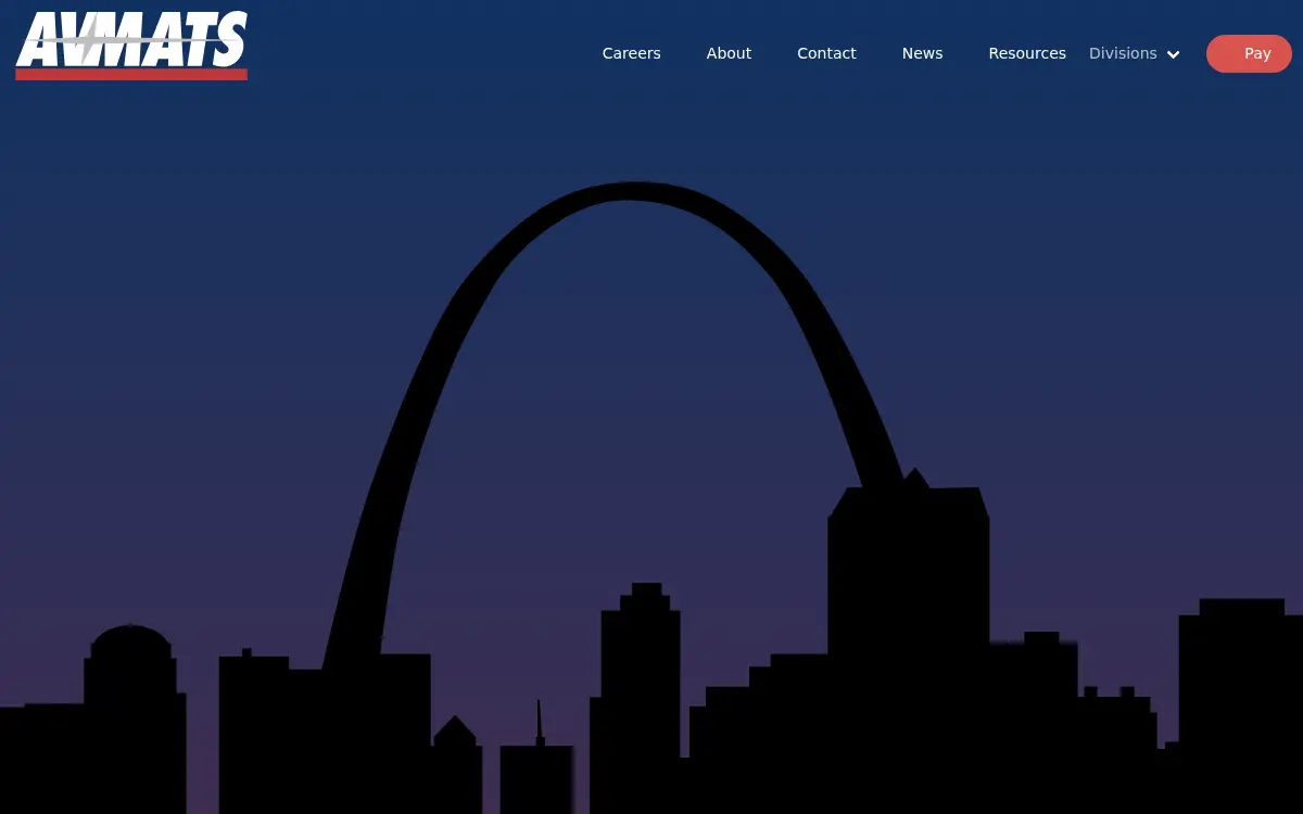Homepage of Avmats Midamerica, LLC
