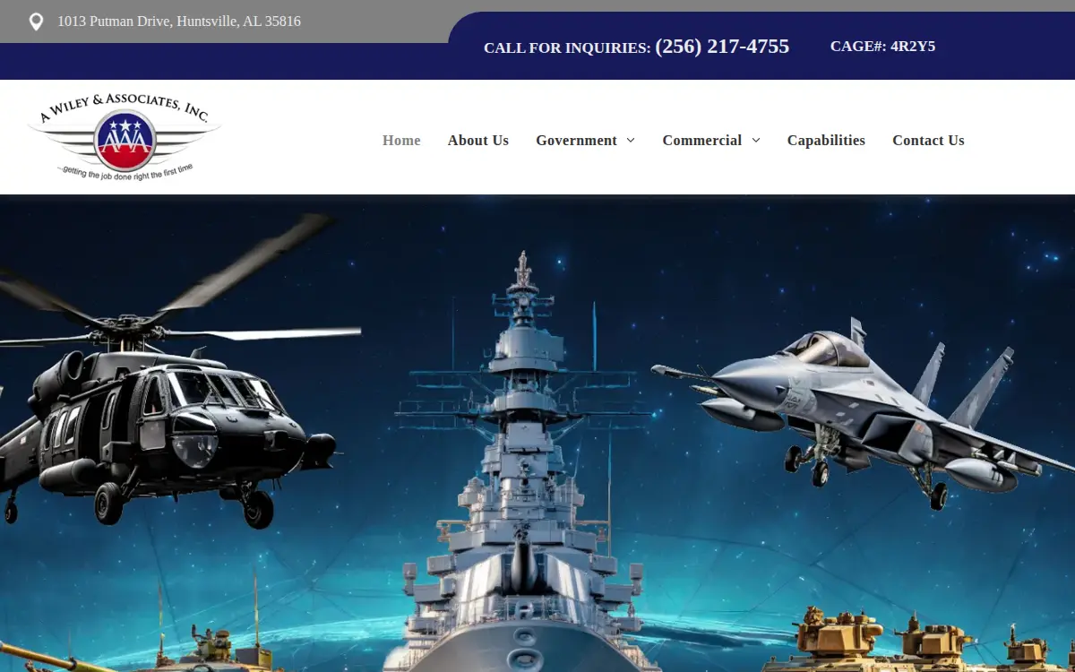 Homepage of A Wiley & Associates INC