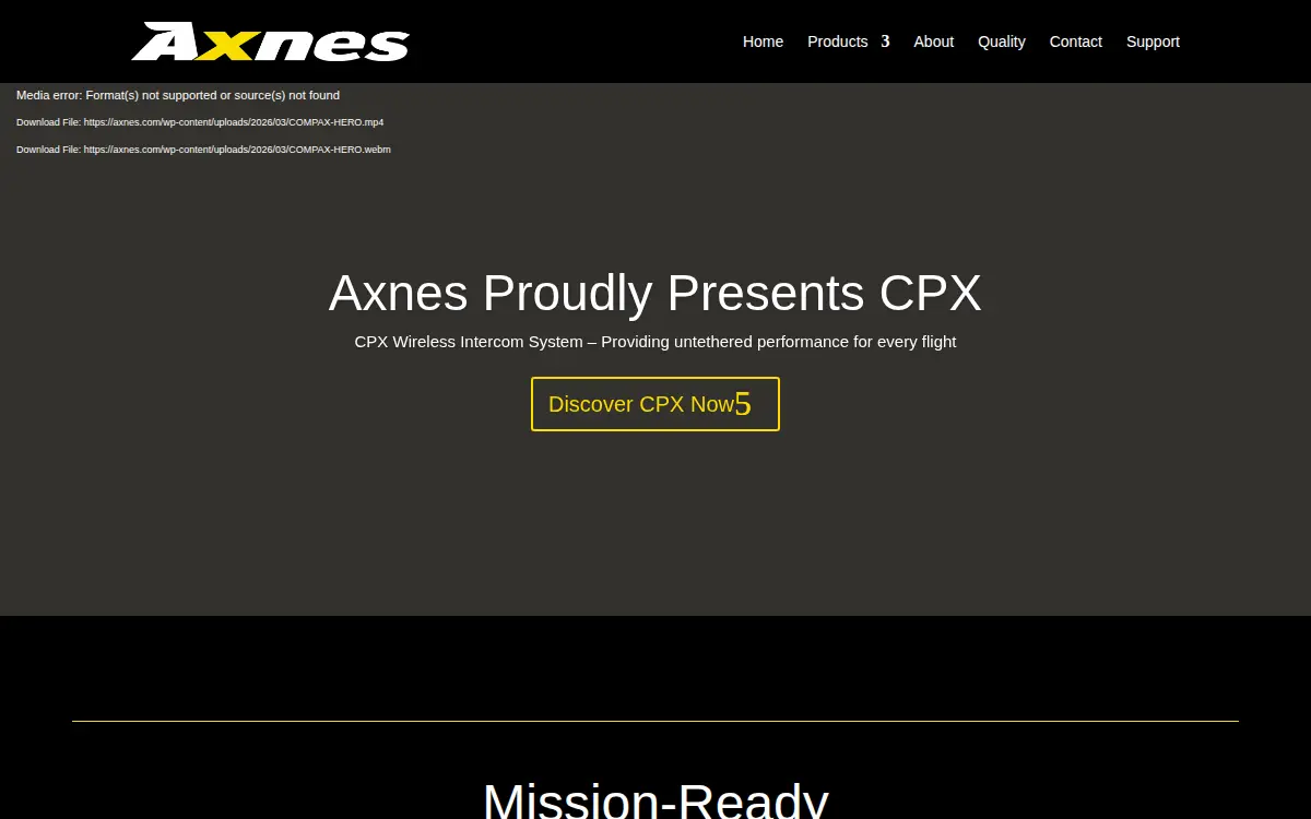 Homepage of Axnes, INC