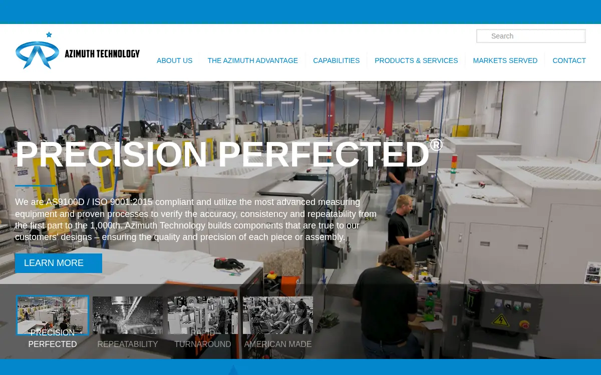 Homepage of Azt Technology LLC