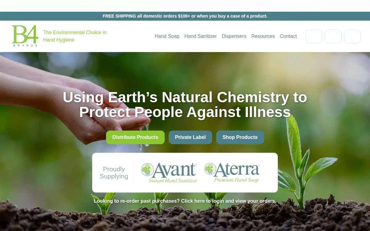 Homepage of B4 Ventures, L.l.c.