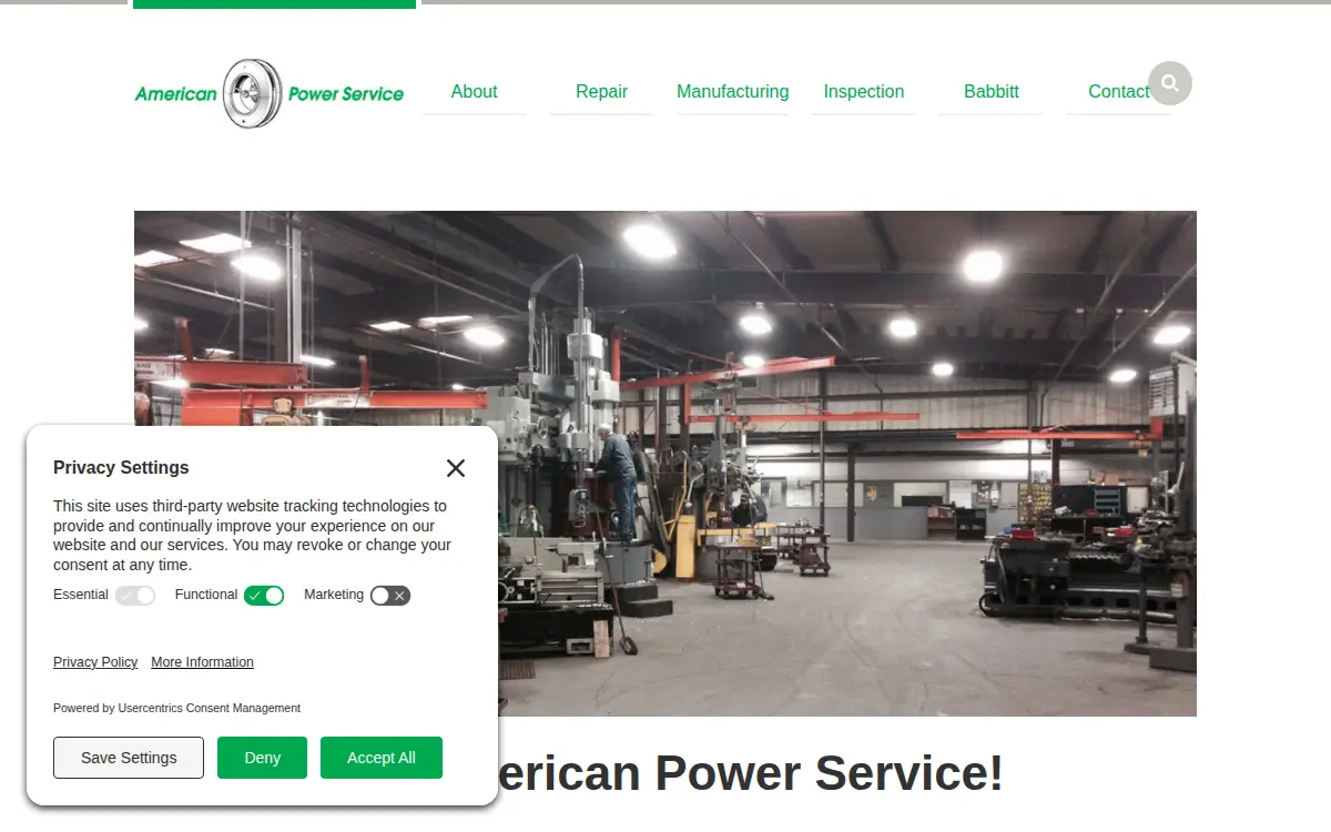 Homepage of Andgjenn LLC