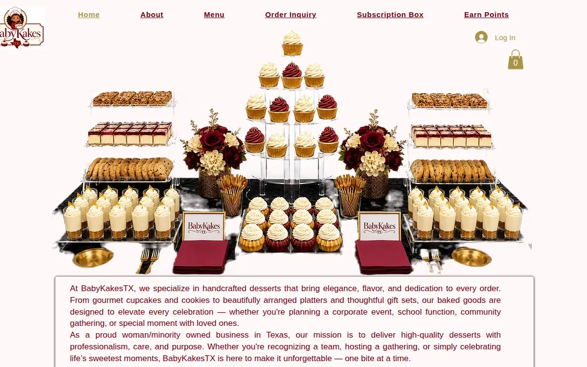 Homepage of Babykakeslgm, LLC