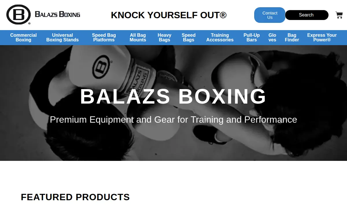 Homepage of Balazs INC