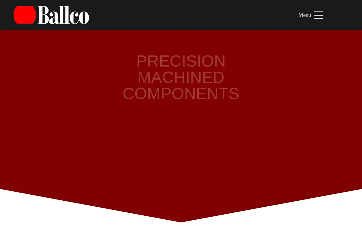 Homepage of Ballco Manufacturing Company, INC.