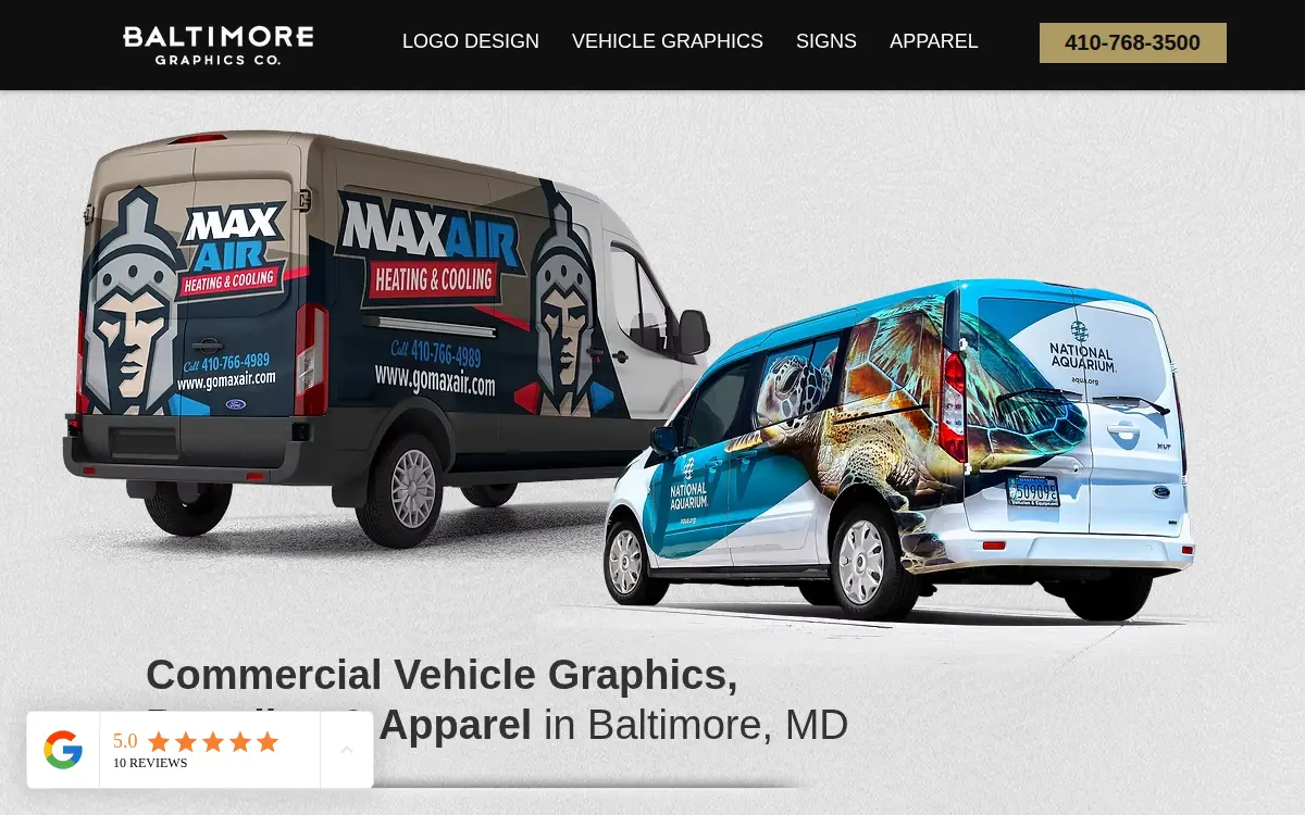 Homepage of All Star Graphics, INC