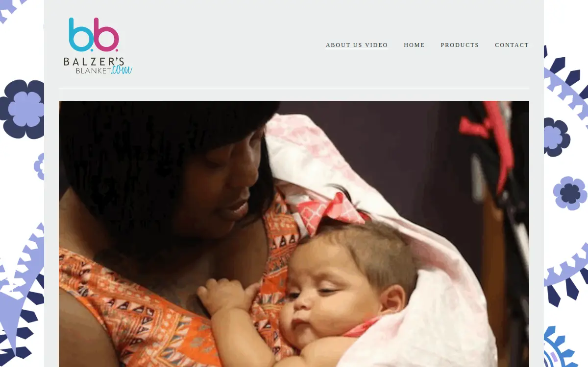Homepage of Balzers Blanket LLC
