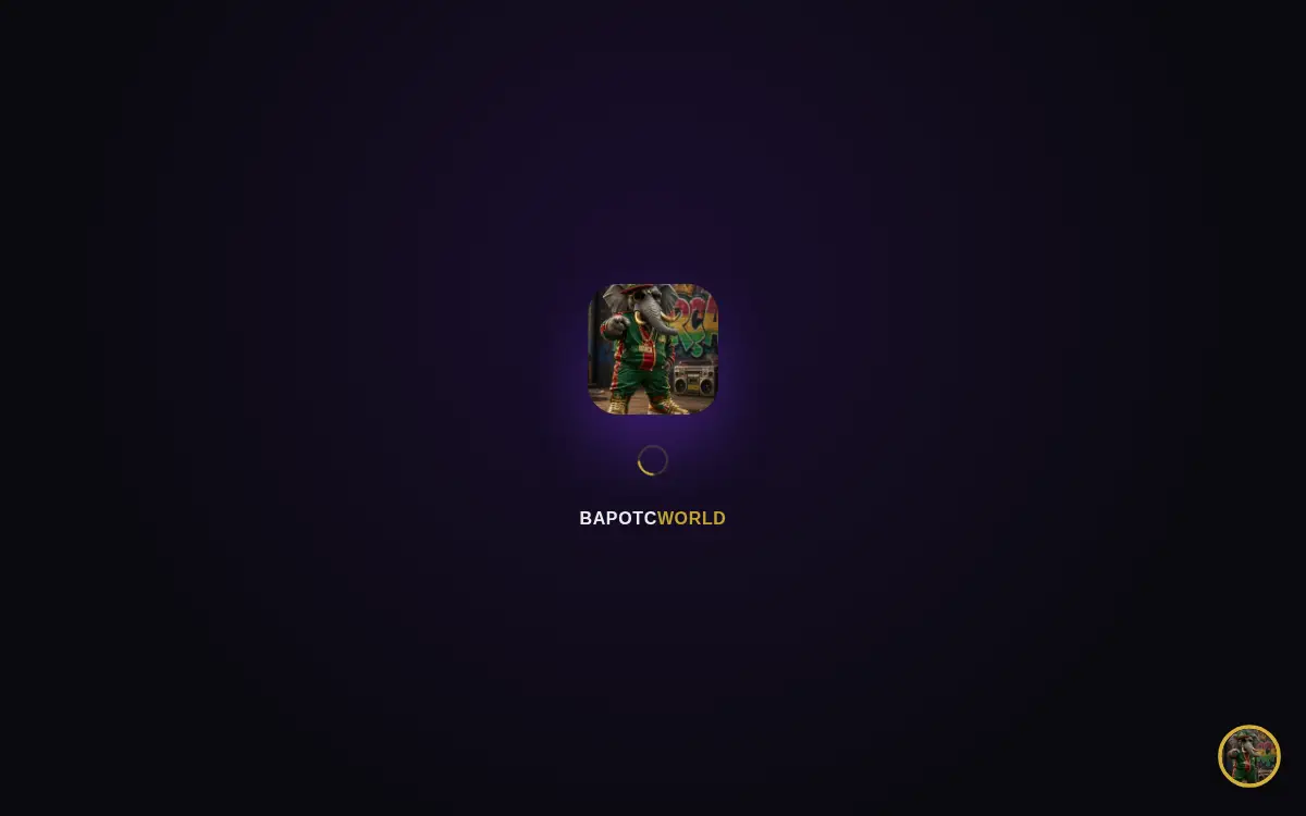 Homepage of Bapotc World LLC