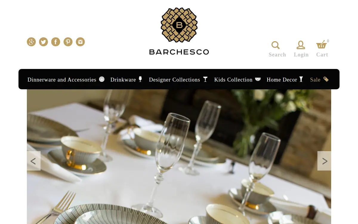 Homepage of Barchesco, LLC