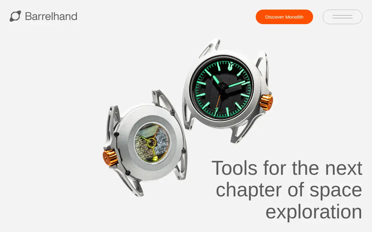 Homepage of Barrelhand INC